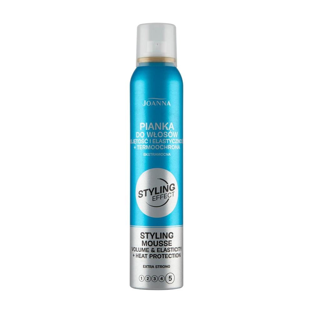 249551 JOANNA STYLING EFFECT PIANKA DO WŁOSÓW 150ML OBJĘTOŚĆ I ELASTYCZNOŚĆ+TERMOOCHRONA 7606 5901018019884