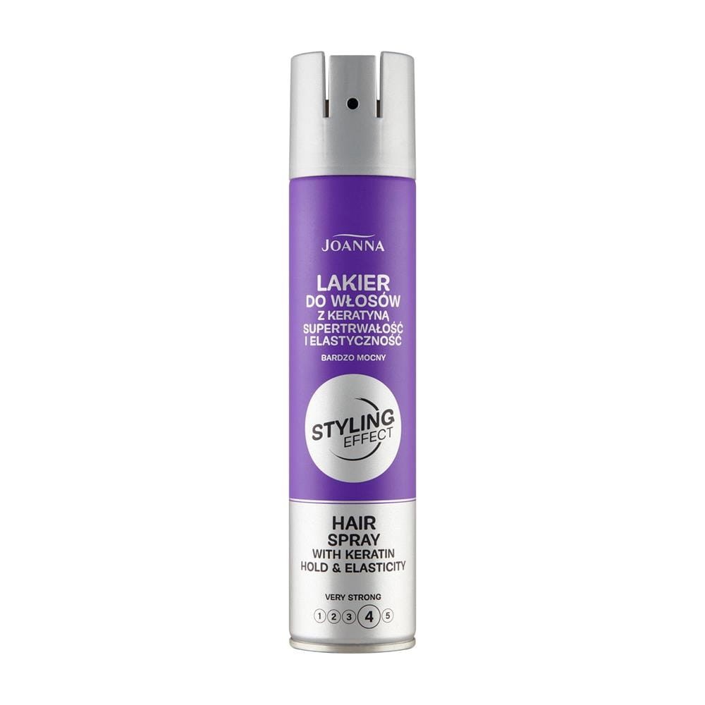249552 JOANNA STYLING EFFECT LAKIER DO WŁOSÓW 250ML BARDZO MOCNY 7228 5901018020620