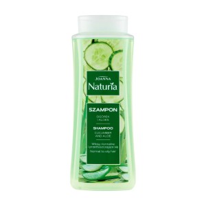 JOANNA NATURIA SZAMPON DO WŁOSÓW 500ML OGÓREK I ALOES NORMALNE I PRZETŁUSZCZAJĄCE SIĘ 1129