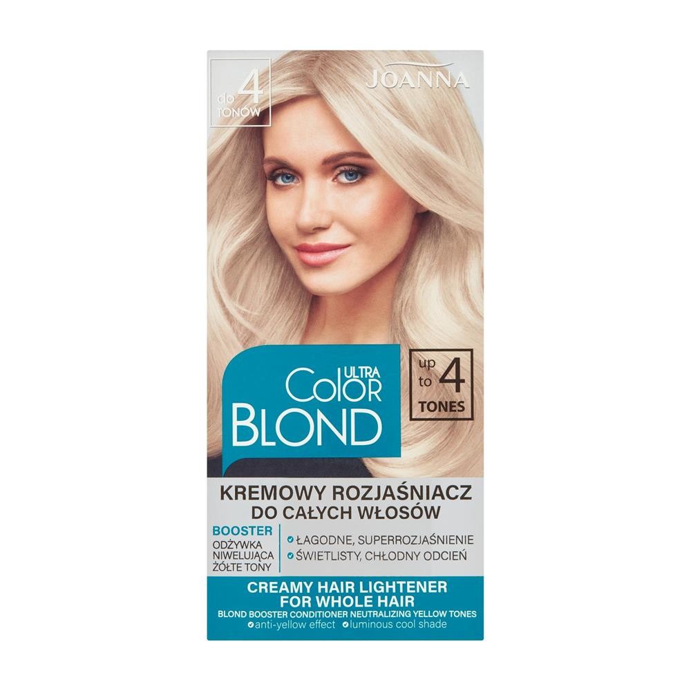 272756 JOANNA ROZJAŚNIACZ ULTRA COLOR BLOND DO CAŁYCH WŁOSÓW DO 4 TONÓW 4005808221967