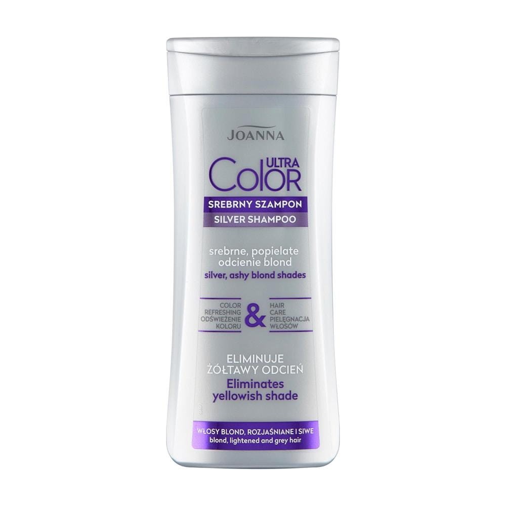 271672 JOANNA ULTRA COLOR SZAMPON DO WŁOSÓW 200ML SREBRNE,POPIELATE ODCIENIE BLOND 4005808222575