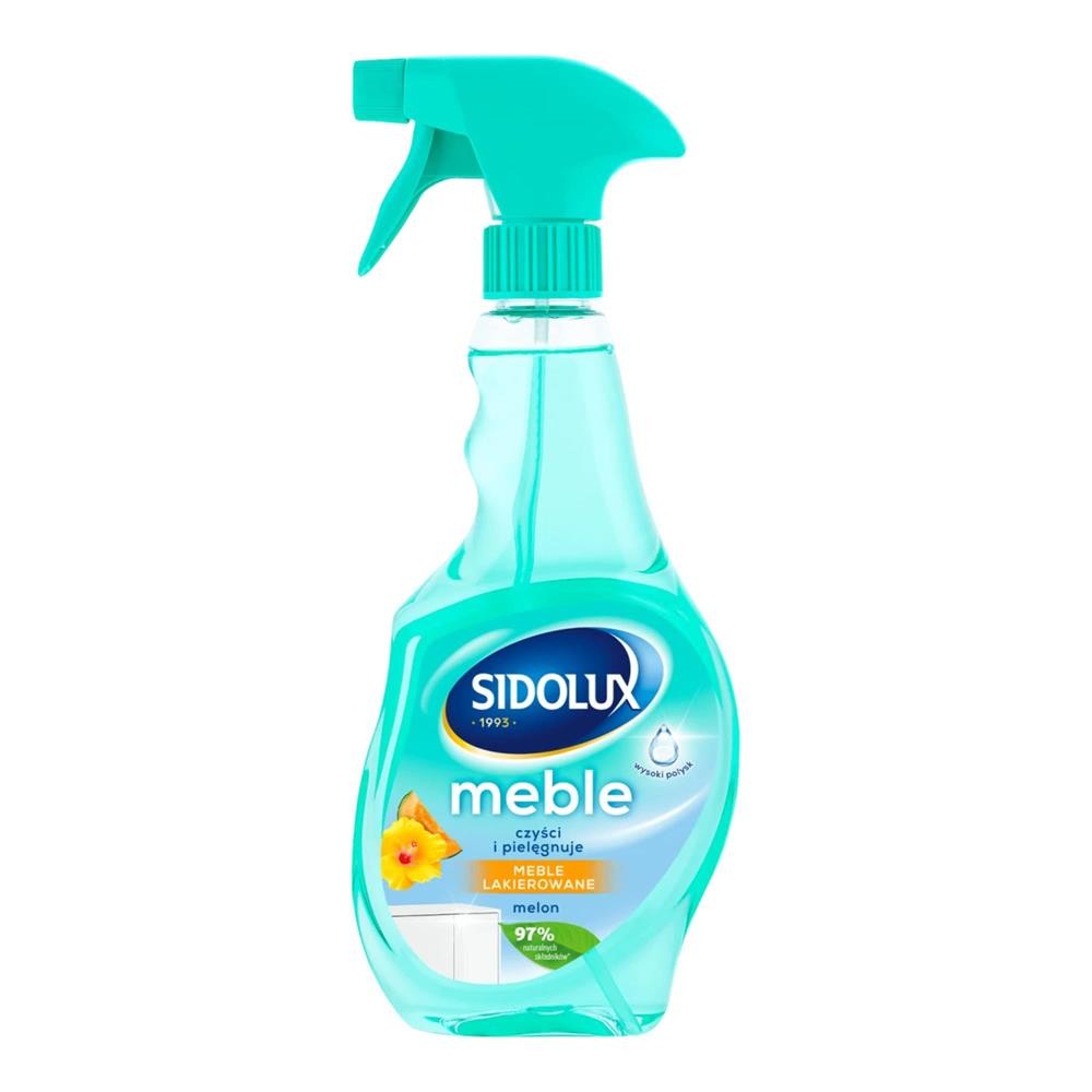 211271 SIDOLUX M SPRAY DO CZYSZCZENIA MEBLI 500ML WYSOKI POŁYSK 5902986202827