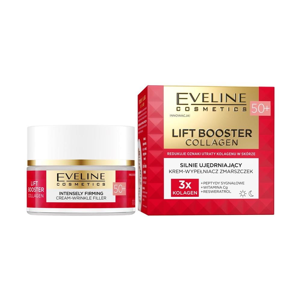 290723 EVELINE LIFT BOOSTER COLLAGEN 50+ KREM DO TWARZY 50ML SILNIE UJĘDRNIAJĄCY 5903416058595