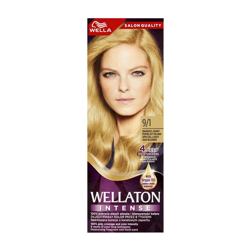 209301 WELLATON KREM KOL 9/1 BARDZO JASNY POPIELATY BLOND/SPECIAL LIGHT ASH BLONDE 4056800023202