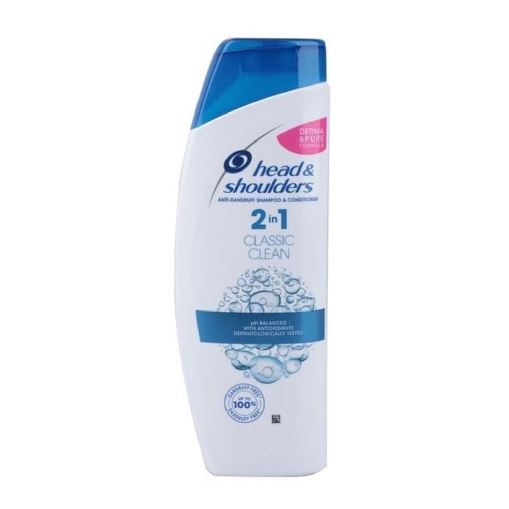 274532 HEAD&amp;SHOLDERS SZAMPON DO WŁOSÓW 200ML 2W1 CLASSIC CLEAN 5011321345218