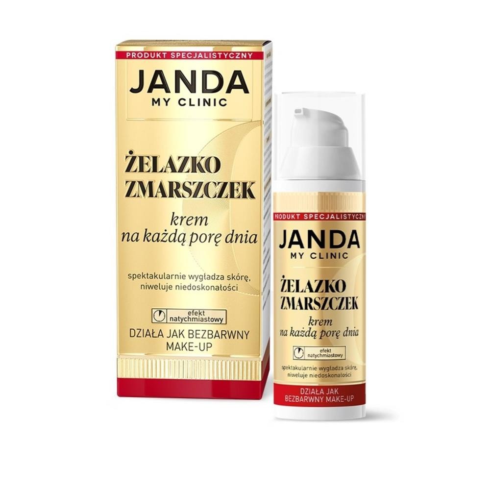 292280 JANDA GOLD C PREMIUM KREM DO TWARZY 30ML ŻELAZKO ZMARSZCZEK 5905159910840