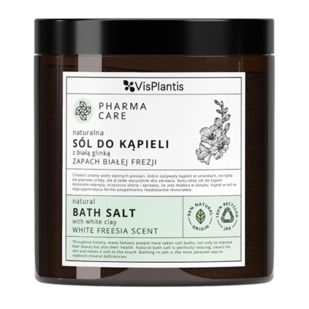 292302 VIS PLANTIS PHARMA CARE SÓL DO KĄPIELI 800G BIAŁA FREZJA/BIAŁA GLINKA 5907618137263