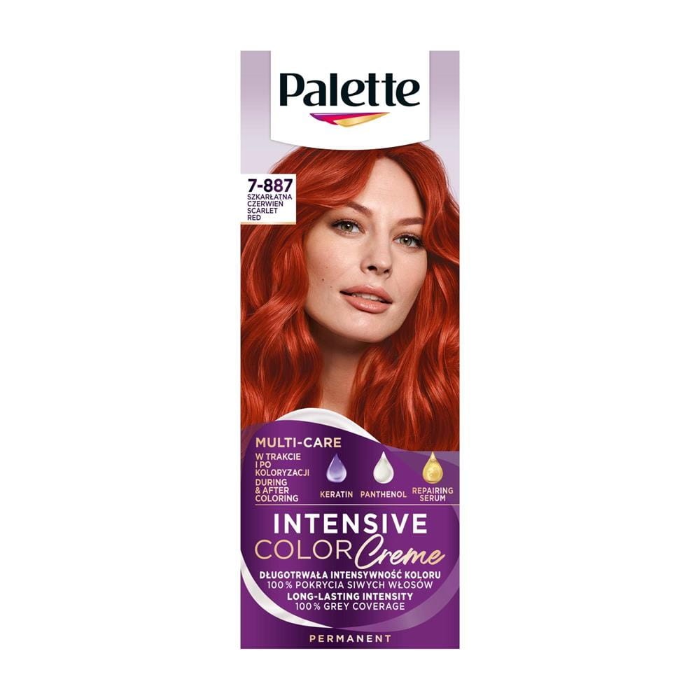 202416 PALETTE ICC INTENSIVE COLOR CREME FARBA KOLORYZUJĄCA RV6  SZKARŁATNA CZERWIEŃ 9000101003338