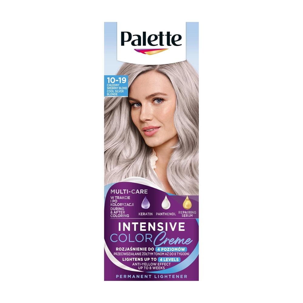 258017 PALETTE INTENSIVE COLOR CR FARBA KOLORYZUJĄCA 10-19 CHŁODNY BLOND 9000101606942