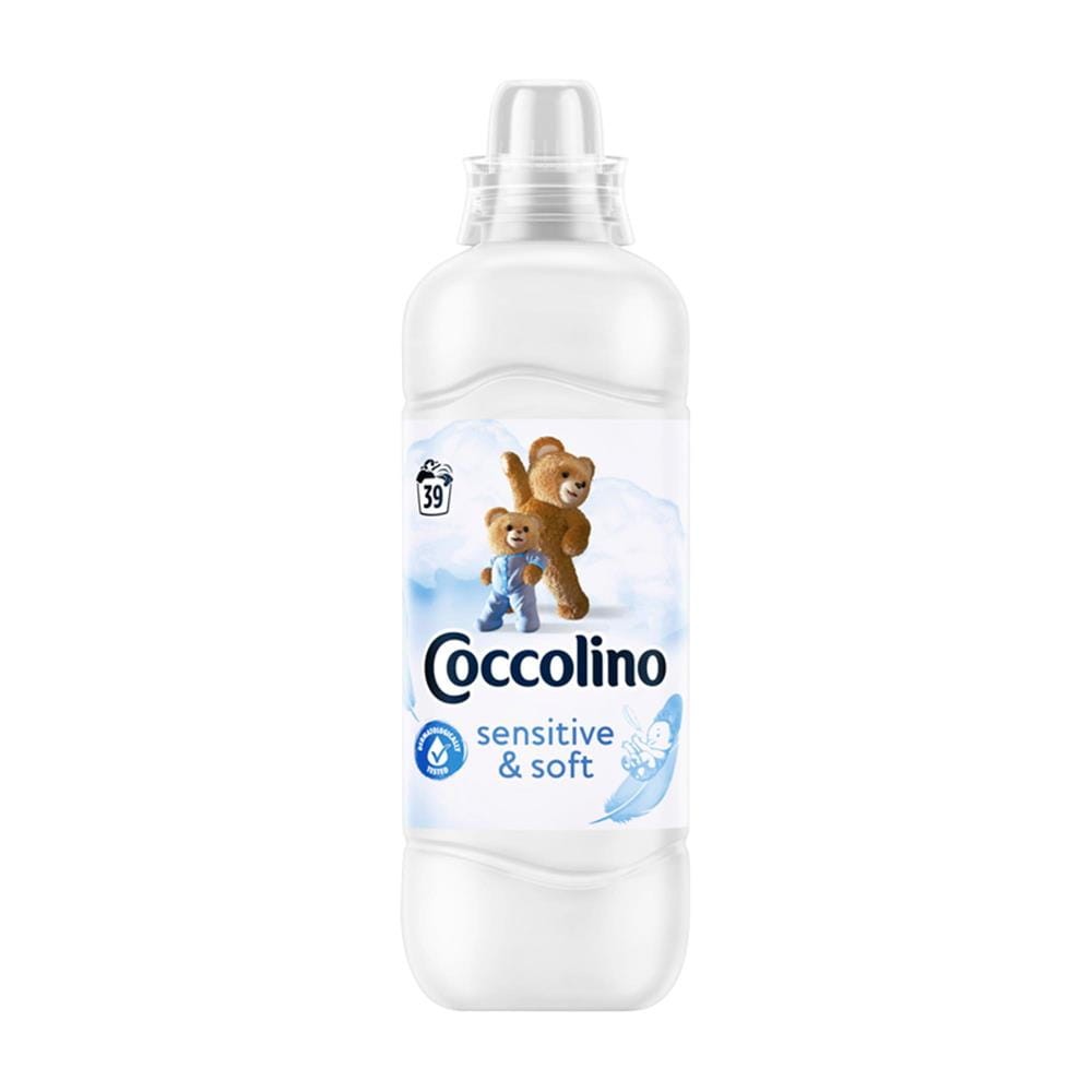 291137 COCCOLINO PŁYN DO PŁUKANIA 39P 975ML SENSITIVE&amp;SOFT 8720181410536