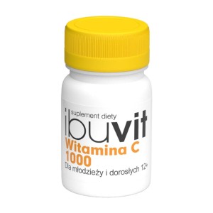 295182 IBUVIT WITAMINA C 1000 TABLETKI 30 SZT. 5903060617902
