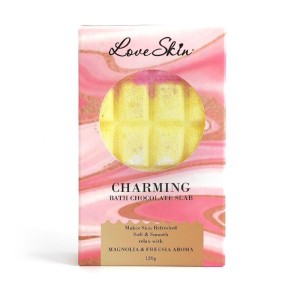 LOVE SKIN CZEKOLADA DO KĄPIELI 120G CHARMING MAGNOLIA&FRESIA