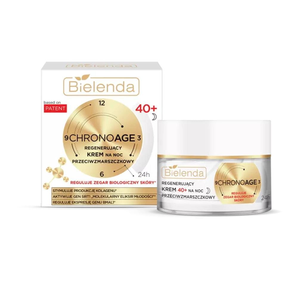288558 BIELENDA CHRONO AGE 24H 40+ KREM DO TWARZY 50ML REGENERUJĄCY PRZECIWZMARSZCZKOWY NOC 5902169052607