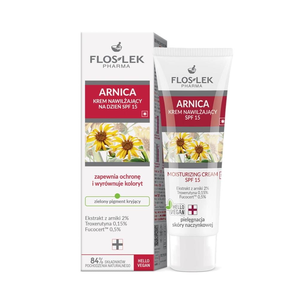 196123 FLOS-LEK ARNICA KREM DO TWARZY 50ML NAWILŻAJĄCY 5905043003931
