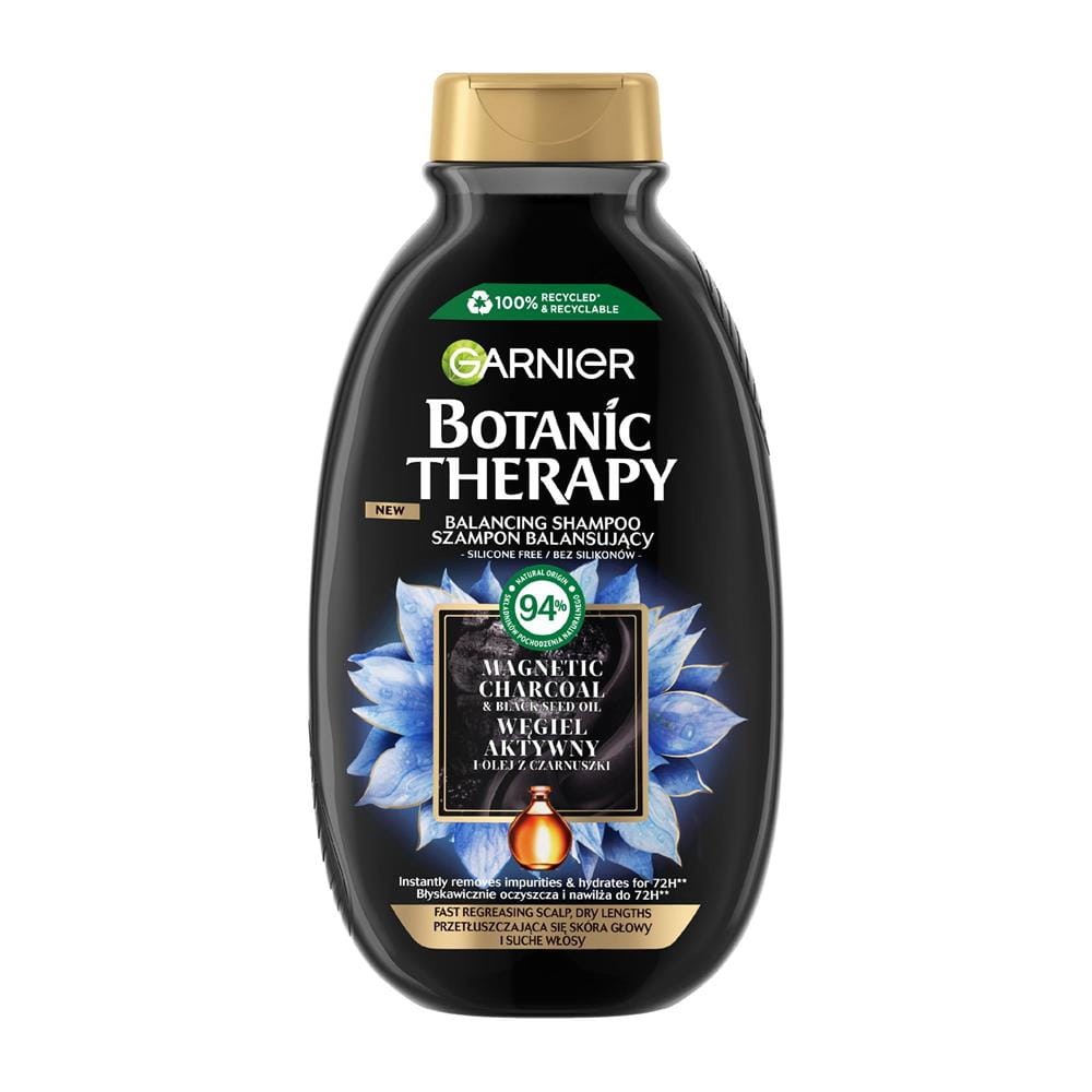 280955 BOTANIC THERAPY SZAMPON DO WŁOSÓW 400ML WĘGIEL AKTYWNY&amp;OLEJ Z CZARNUSZKI BALANSUJĄCY SUCHE 3600542521031