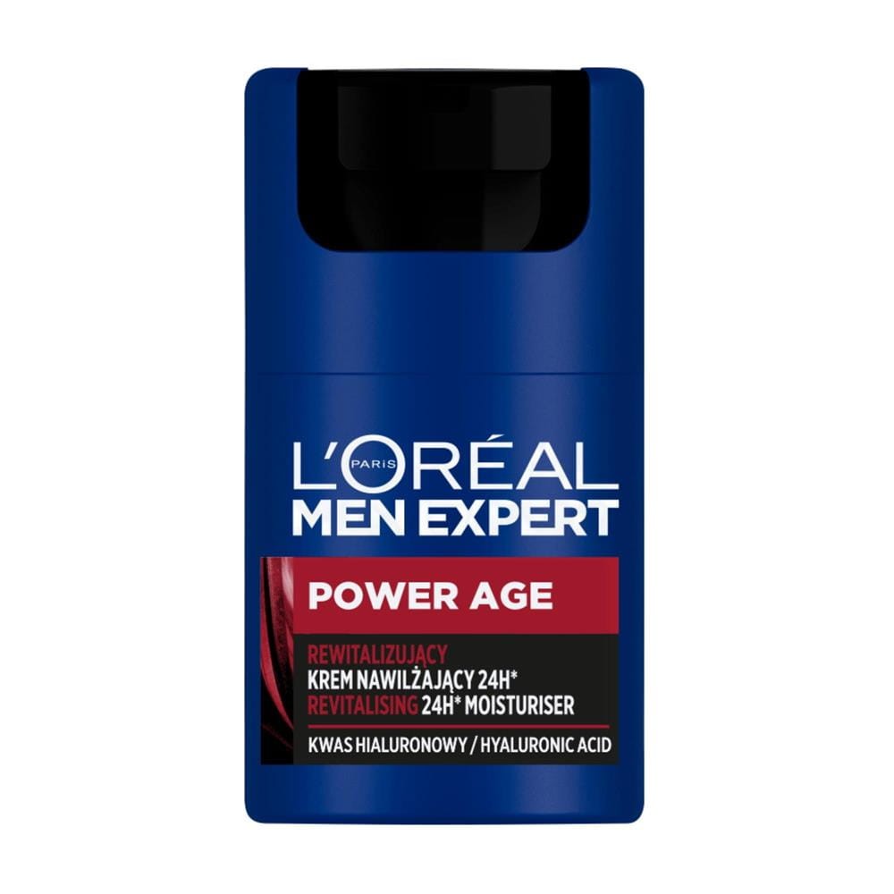 282519 MEN EXPERT POWER AGE KREM DO TWARZY 50ML NAWILŻAJĄCY 24H REWITALIZUJĄCY 3600524073848