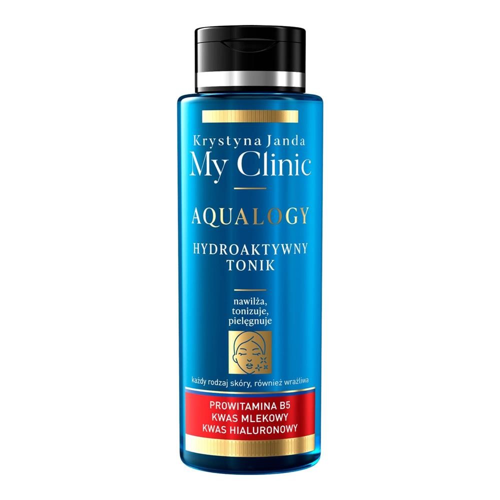 282200 JANDA MY CLINIC AQUALOGY TONIK 400ML KAŻDY RODZAJ SKÓRY,RÓWNIEŻ WRAŻLIWA 5905159910819