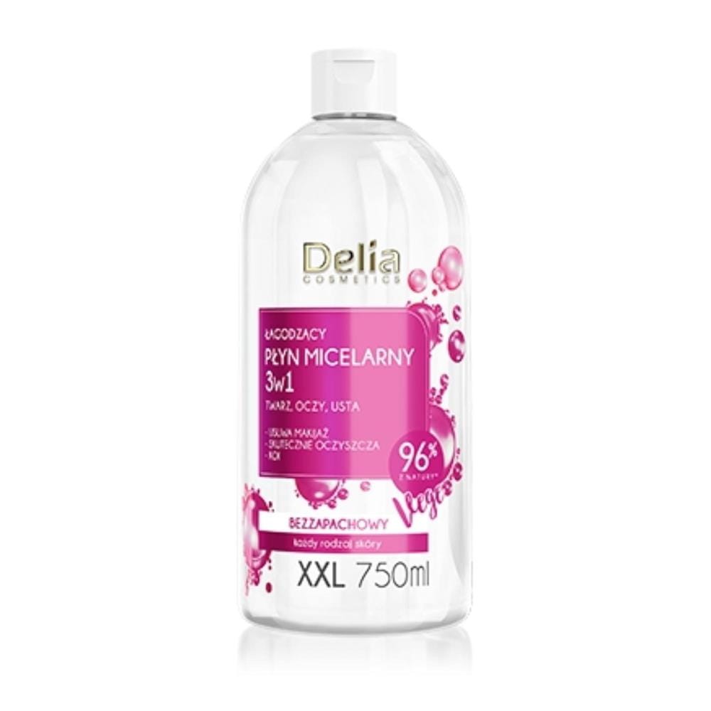 294779 DELIA PŁYN MICELARNY 750ML ŁAGODZĄCY KAŻDY RODZAJ SKÓRY 5906750806495