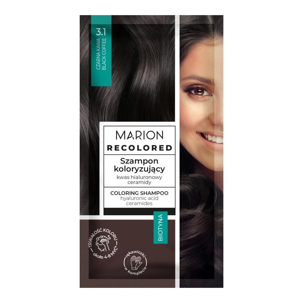 295340 MARION RECOLORED SZAMPON KOL 3.1 CZARNA KAWA/BLACK COFFEE 5902853066903