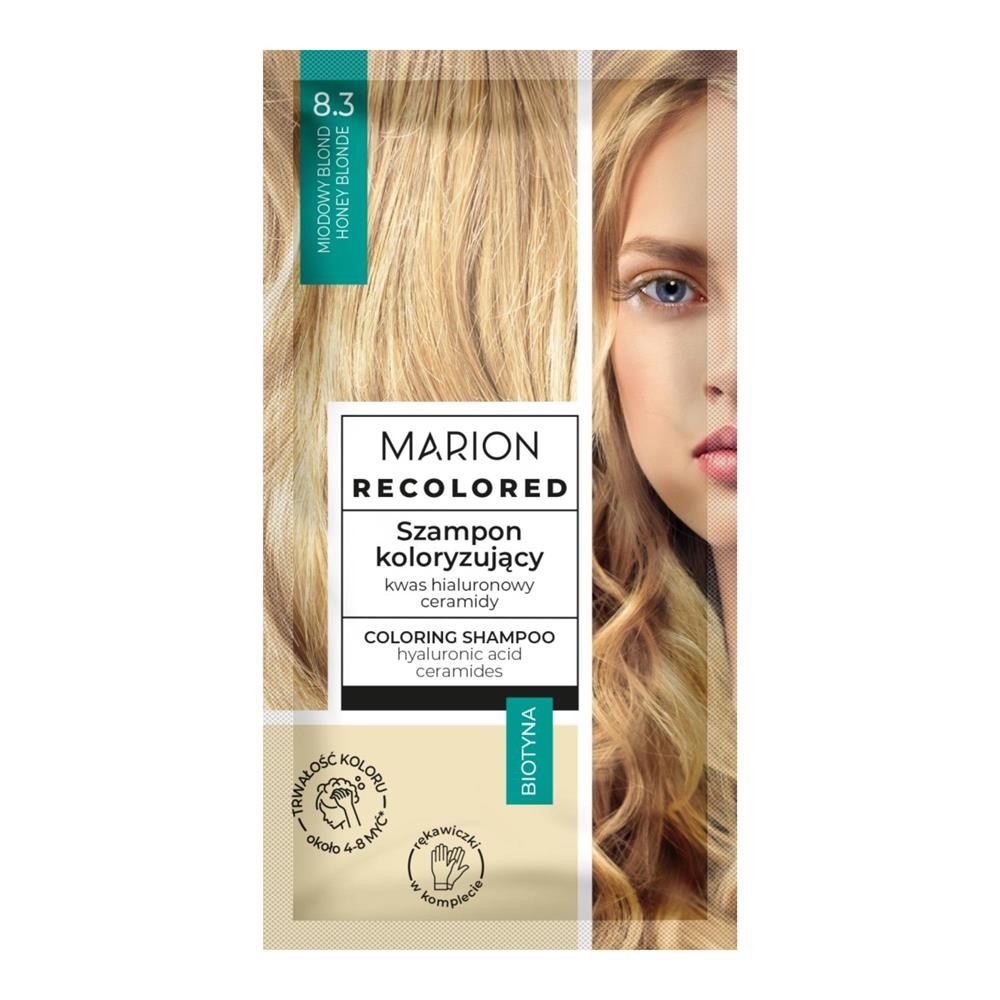 295334 MARION RECOLORED SZAMPON KOL 8.3 MIODOWY BLOND/HONEY BLONDE 5902853066842