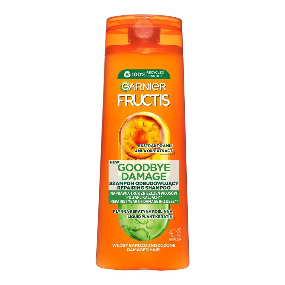 213998 Garnier FRUCTIS SZAMPON DO WŁOSÓW 400ML GOODBYE DAMAGE 3600542060875