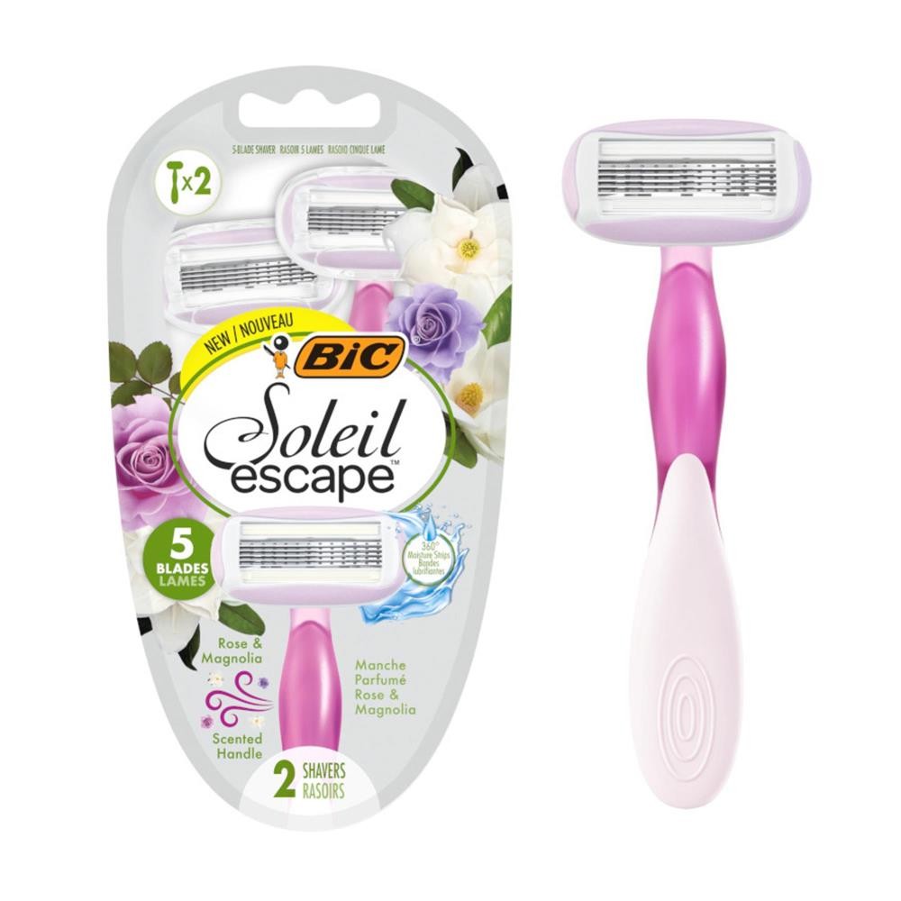 296094 BIC MASZYNKA DO GOLENIA JEDNOCZĘŚCIOWA W SOLEIL ESCAPE 5 SZT. 3086123740686