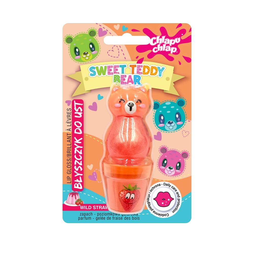 289235 CHLAPU CHLAP BŁYSZCZYK DO UST MIŚ POZIOMKOWY 5901571013022
