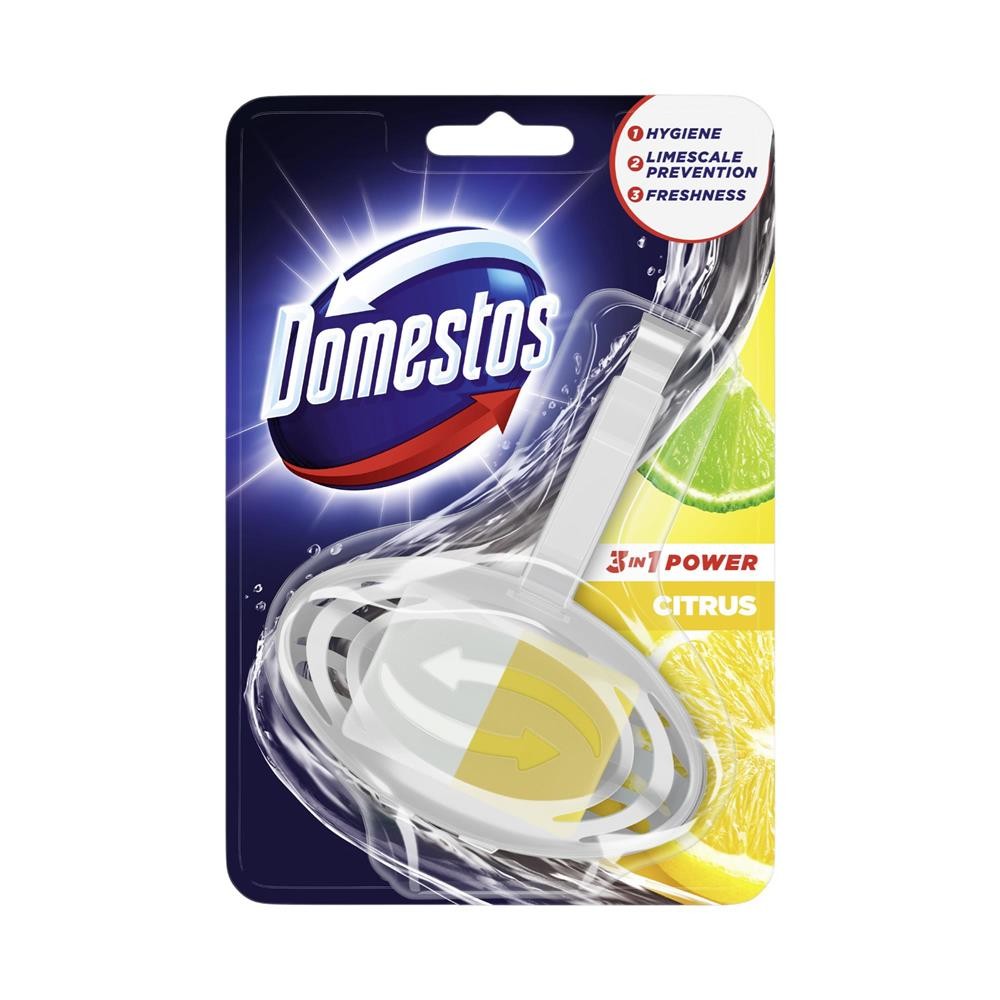 296343 DOMESTOS KOSZYK DO WC 35G 3W1 CITRUS 8720182788528