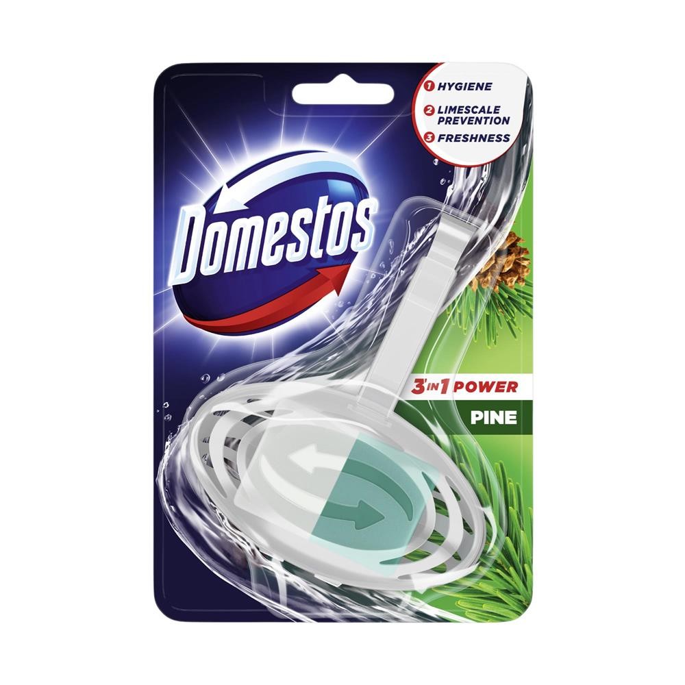 296344 DOMESTOS KOSZYK DO WC 35G 3W1 PINE 8720182788535