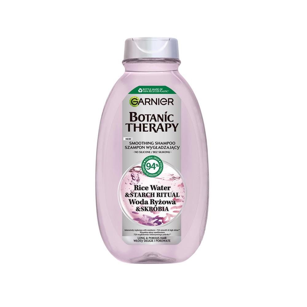 294085 BOTANIC THERAPY SZAMPON DO WŁOSÓW 400ML WODA RYŻOWA&amp;SKROBIA WYGŁADZAJĄCA DŁUGIE,POROWATE 3600542572002