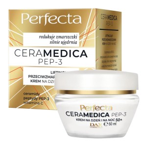 PERFECTA CERAMEDICA PEP3 50+ KREM DO TWARZY 50ML