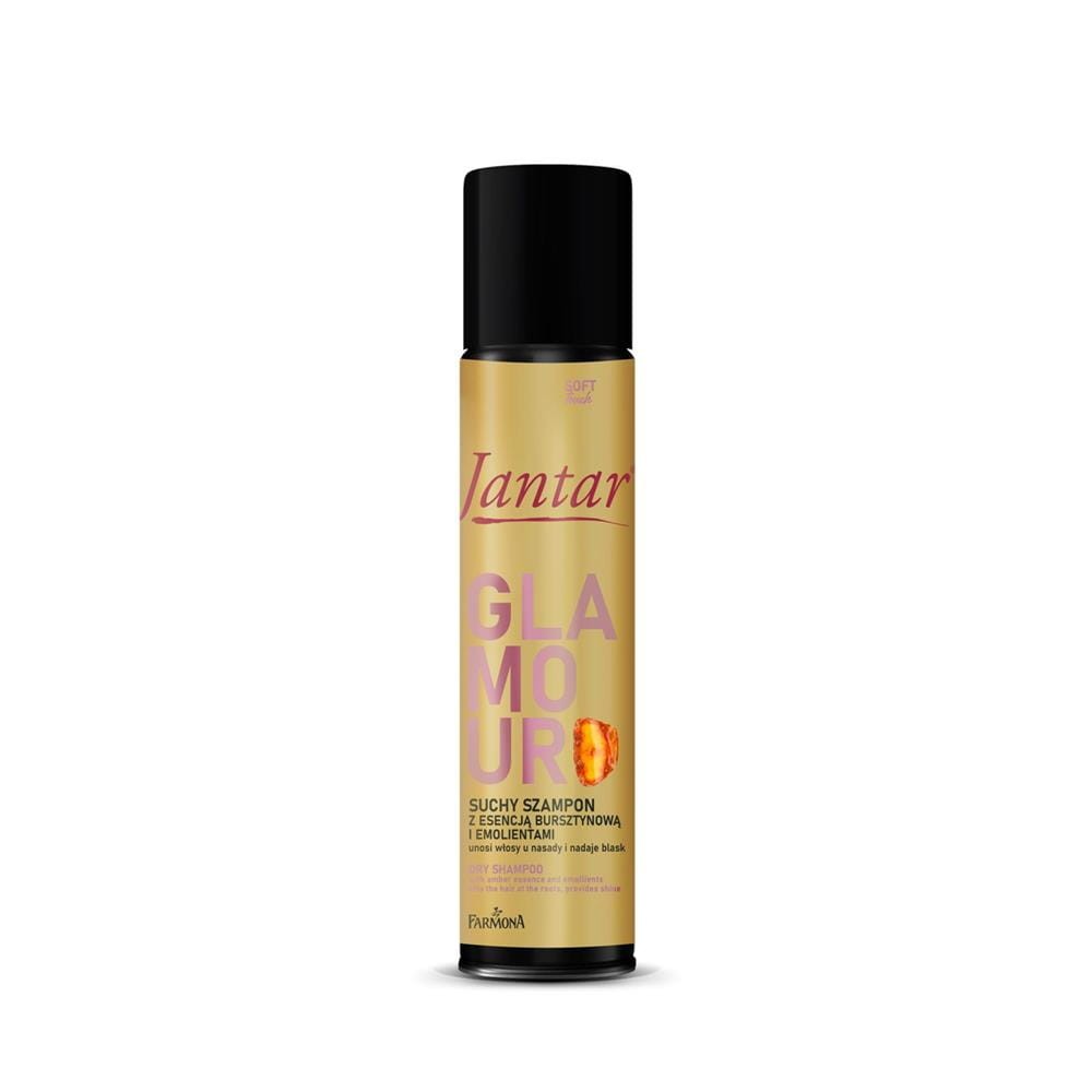 296415 JANTAR SUCHY SZAMPON DO WŁOSÓW 180ML GLAMOUR UNOSI WŁOSY U NASADY I NADAJE BLASK 5900117979723