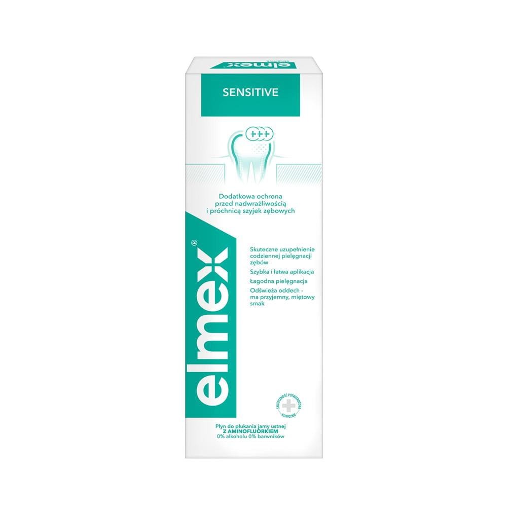 183452 ELMEX PŁYN DO PŁUKANIA UST 400ML SENSITIVE 7610108065370