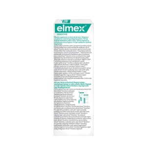 183452 ELMEX PŁYN DO PŁUKANIA UST 400ML SENSITIVE 7610108065370