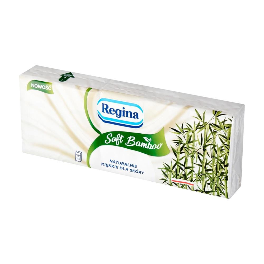 296024 REGINA CHUSTECZKI HIGIENICZNE 9X10 SZT. SOFT BAMBOO 8004260003476