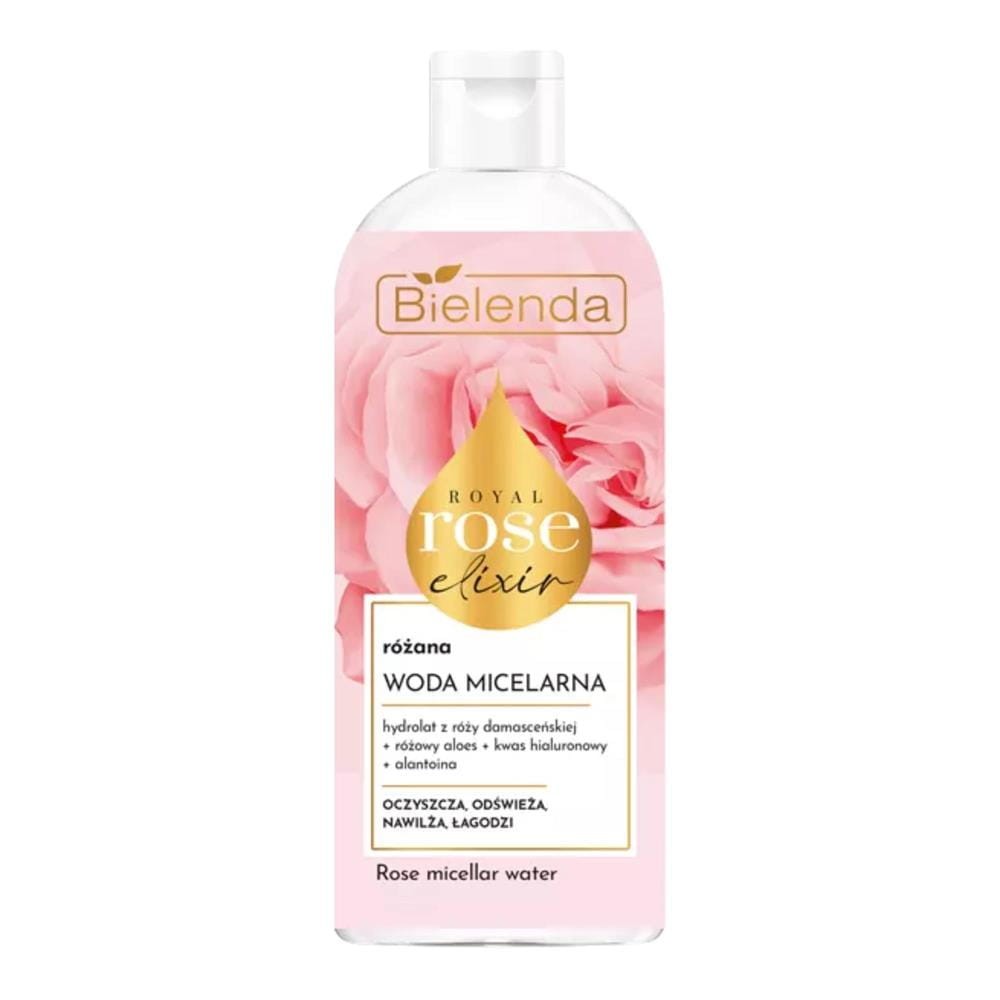 294440 BIELENDA ROYAL ROSE ELIXIR WODA MICELARNA 400ML OCZYSZCZA,ODŚWIEŻA,NAWILŻA,ŁAGODZI 5902169055127