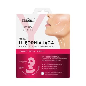 L'BIOTICA MASECZKA DO TWARZY W PŁACIE LIFTING STREFY Y UJĘDRNIAJĄCA ŁAGODZĄCA ZACZERWIENIENIA