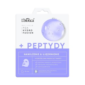 L'BIOTICA MASECZKA DO TWARZY W PŁACIE PGA HYDRO FUSION +PEPTYDY NAWILŻENIE,UJĘDRNIENIE