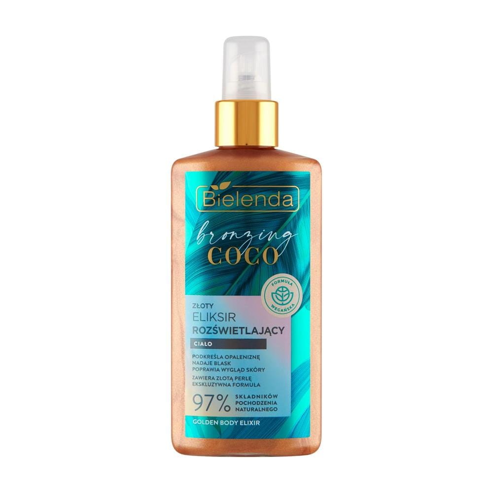 272350 BIELENDA BRONZING COCO ELIKSIR DO CIAŁA 150ML ROZŚWIETLAJĄCY ZŁOTY 5902169048587
