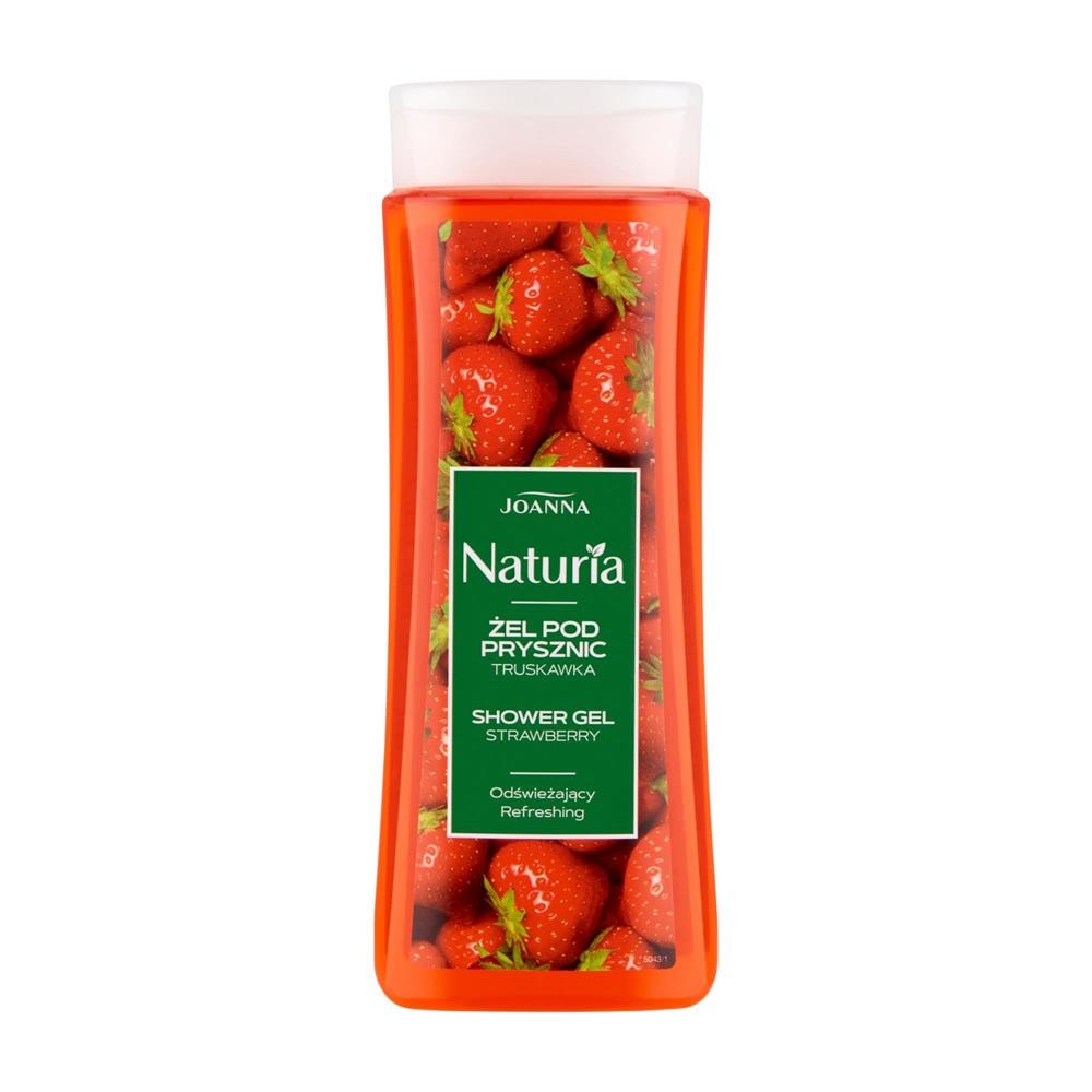 266478 JOANNA NATURIA ŻEL POD PRYSZNIC 300ML TRUSKAWKA/STRAWBERRY 5901018020415