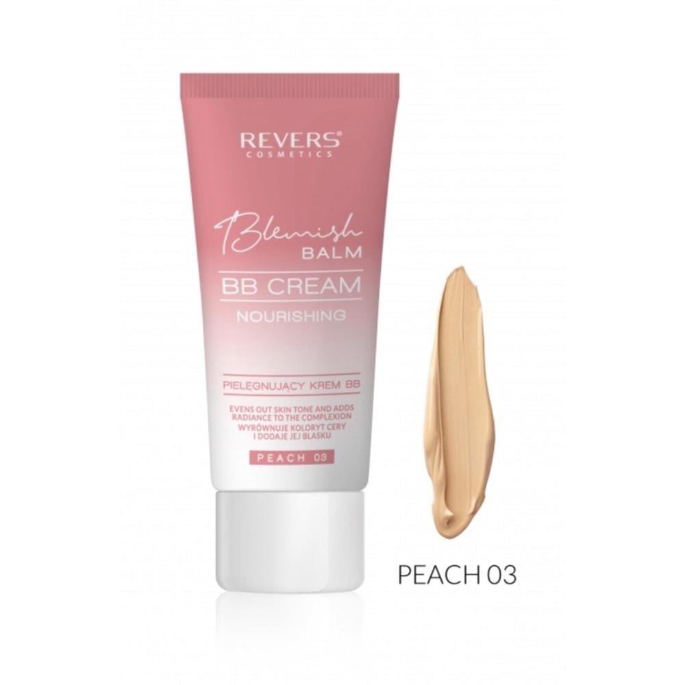 296662 REVERS KREM DO TWARZY 30ML BB BLEMISH BALM 03 PEACH 5902815198130