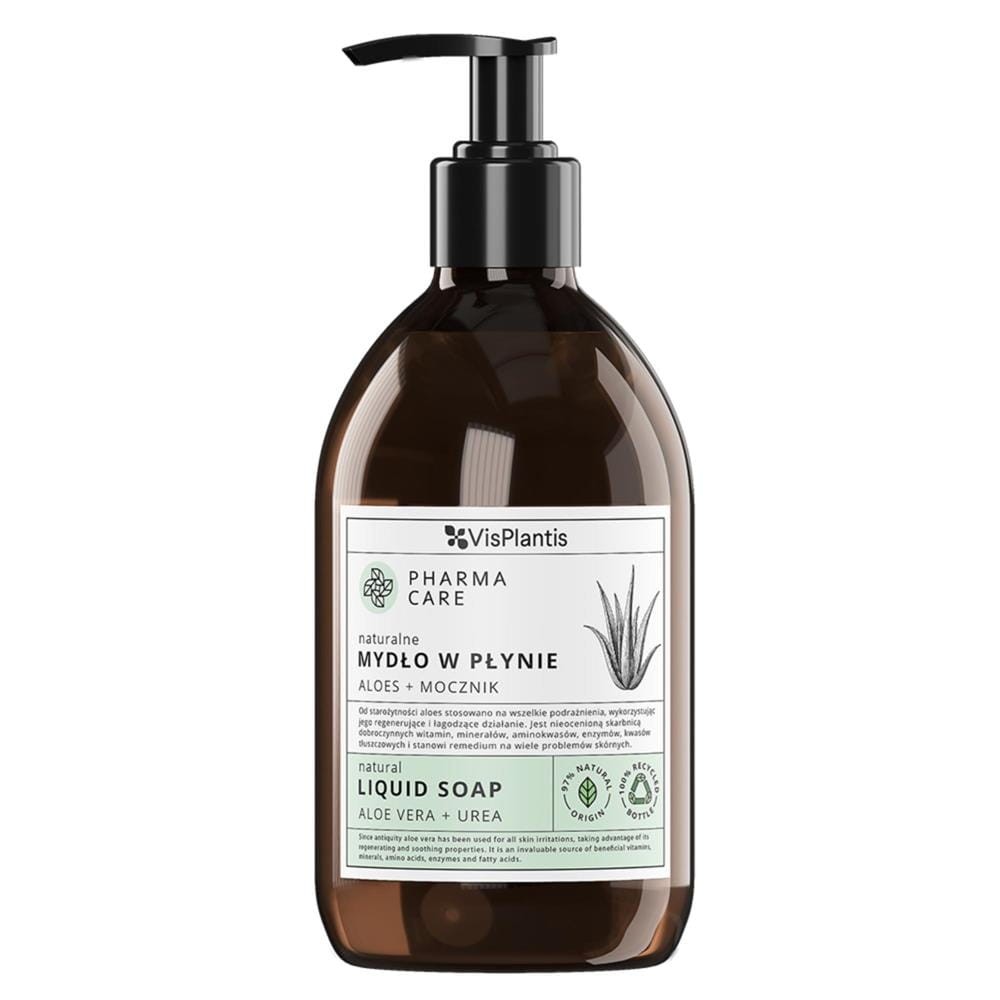 290810 VIS PLANTIS PHARMA CARE MYDŁO W PŁYNIE 500ML ALOES+MOCZNIK 5907618136105