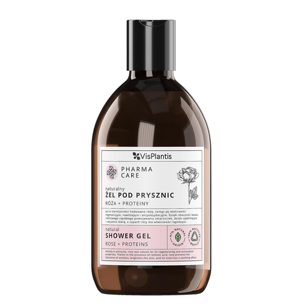 290813 VIS PLANTIS PHARMA CARE ŻEL POD PRYSZNIC 500ML RÓŻA+PROTEINY 5907618136143