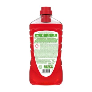 12081 AJAX PŁYN DO MYCIA UNIWERSALNY 1L FLORAL FIESTA CZERWONY POLNE KWIATY 5900273472984