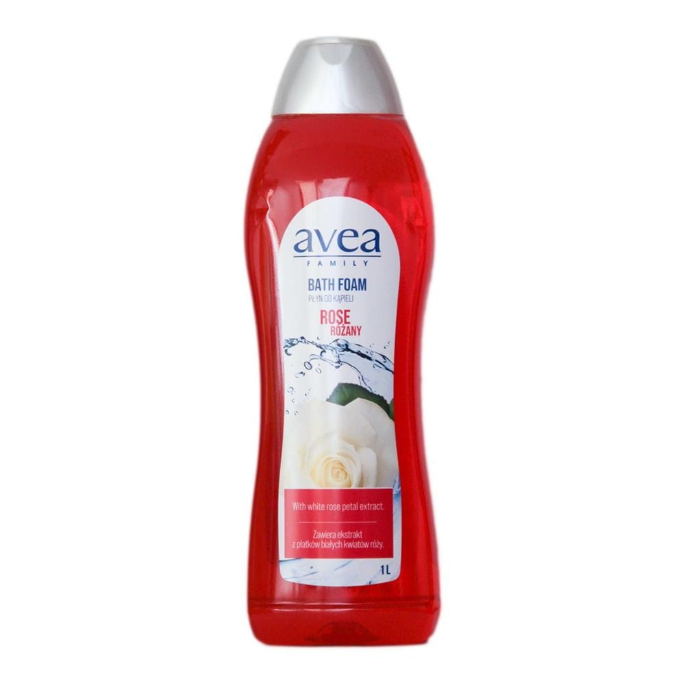 296207 AVEA PŁYN DO KĄPIELI 1L RÓŻANY/ROSE 5905429010584