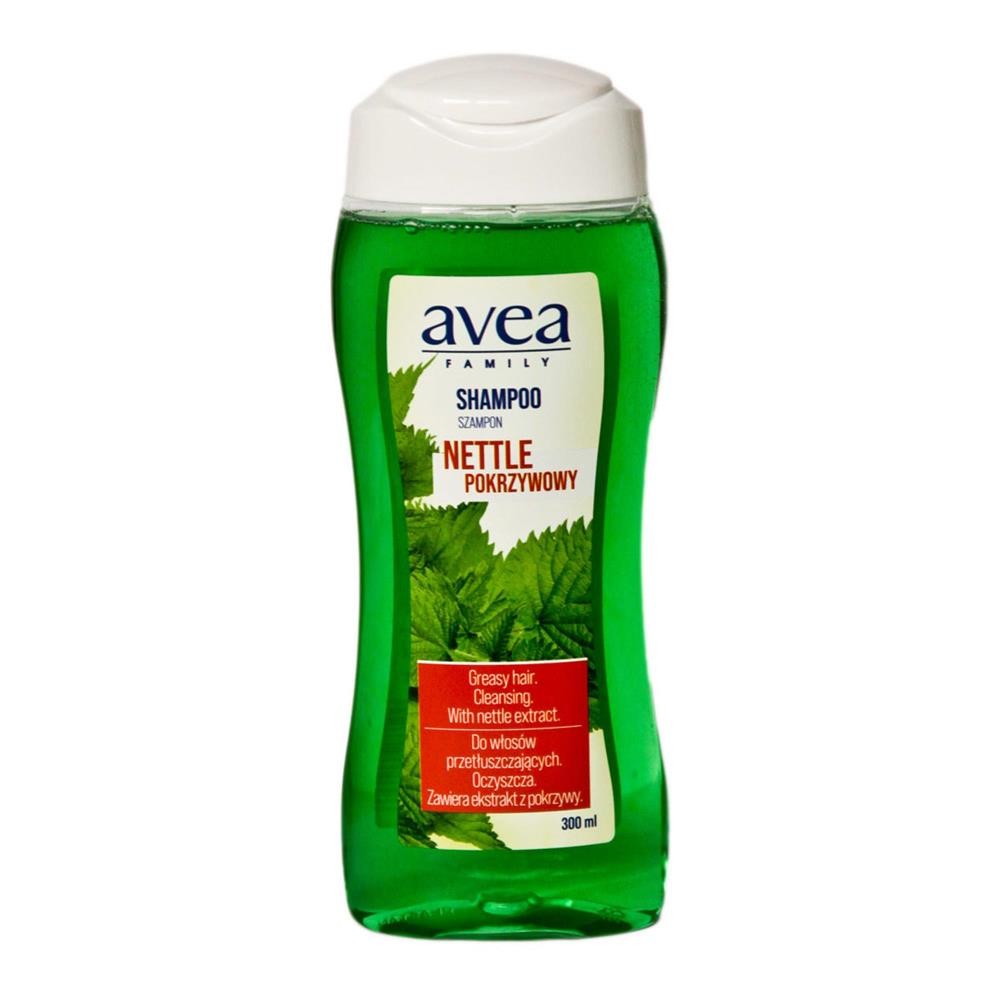 294069 AVEA SZAMPON DO WŁOSÓW  300ML POKRZYWA/NETTLE PRZETŁUSZCZAJĄCE SIĘ 5905429010386