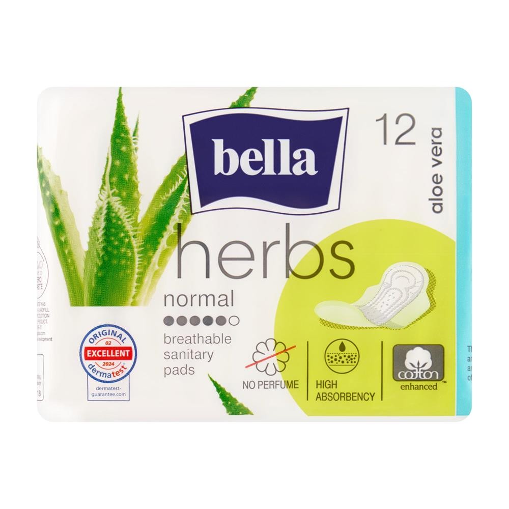 297617 BELLA PODPASKI HERBS ALOE VERA 12 SZT. 5900516711276