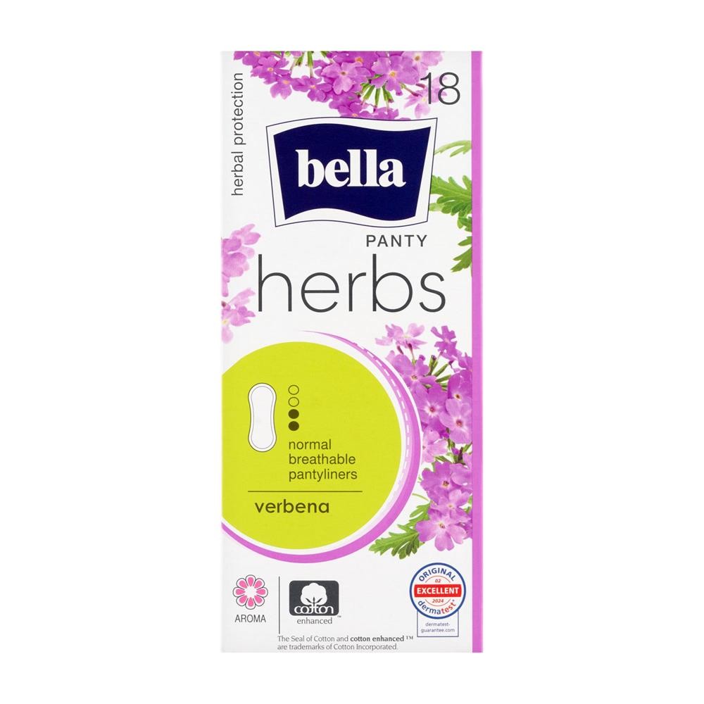 297624 BELLA WKŁADKI HIGIENICZNE HERBS VERBENA 18 SZT. 5900516714413