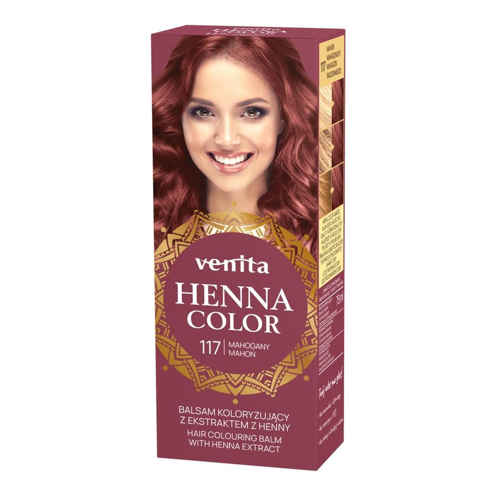 193069 VENITA HENNA COLOR DO WŁOSÓW TUBA 117 MAHOŃ 5902101515658
