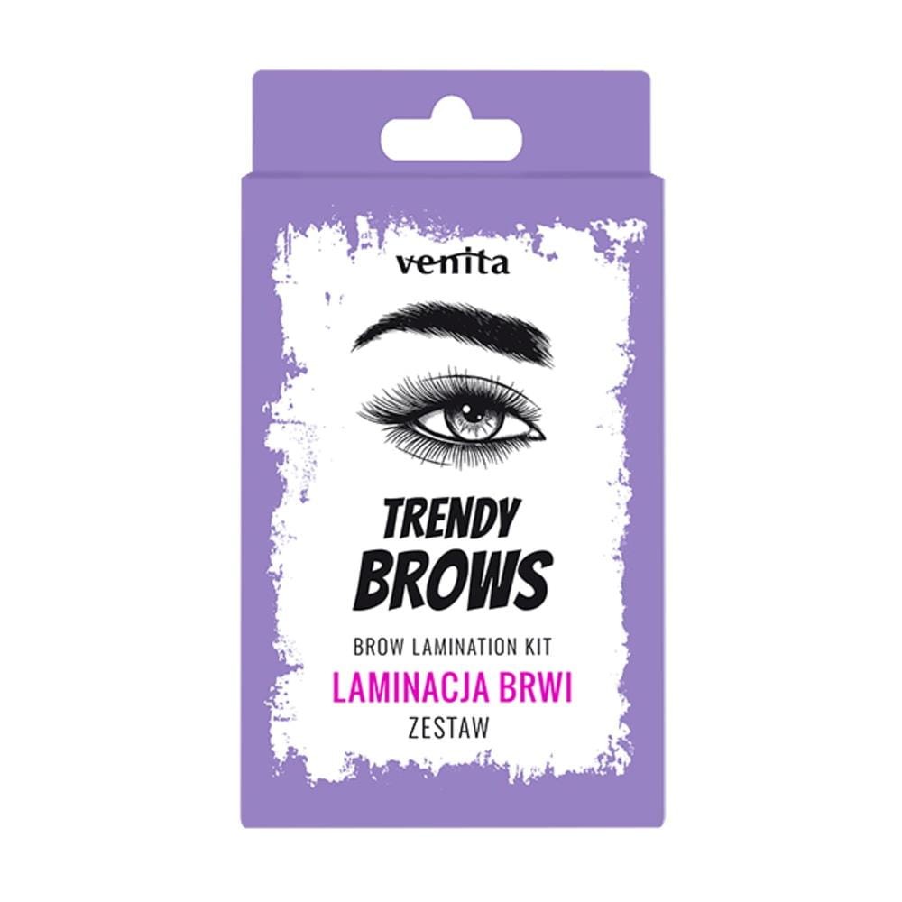283982 VENITA TRENDY BROWS LAMINACJA BRWI ZESTAW 16ML 5902101520928